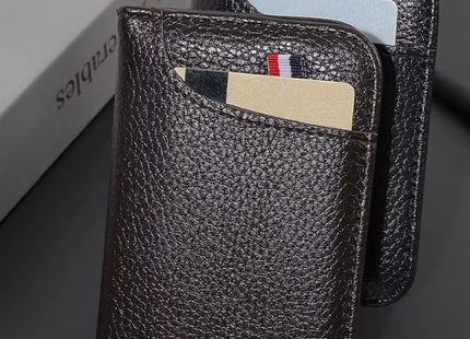 Slim Wallet - Kunstleder Kartenetui